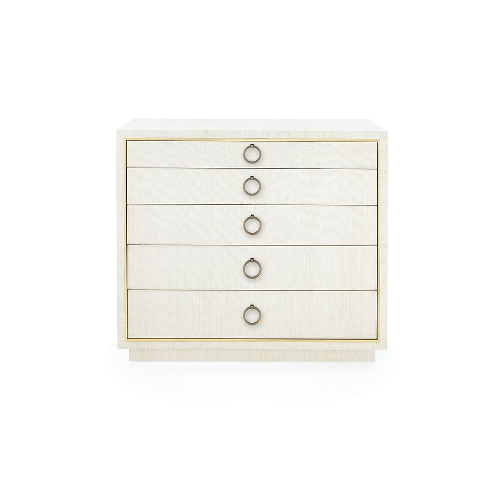 Parker Large 5-Drawer - Light Natural Shimmer