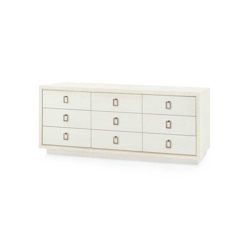 Parker Extra Large 9-Drawer - Silver Shimmer