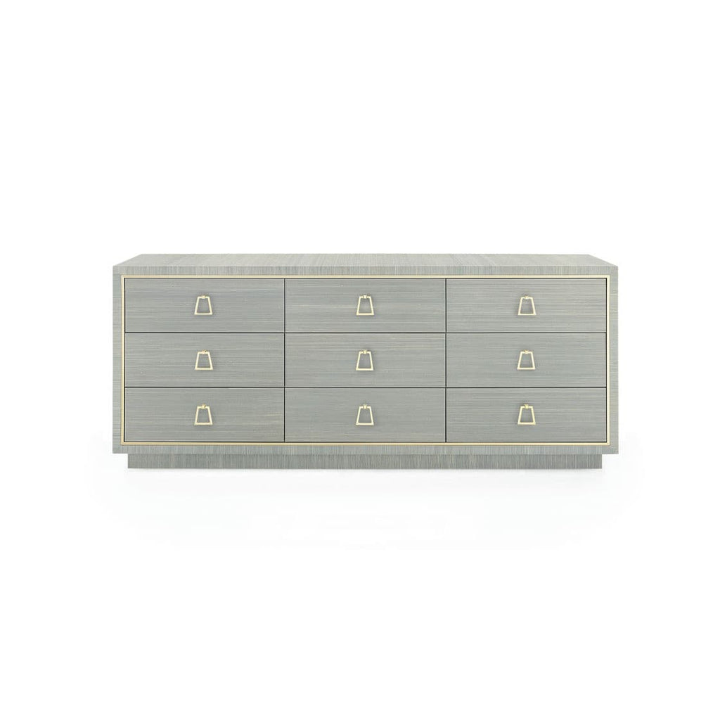 Parker Extra Large 9-Drawer - Slate Blue Shimmer