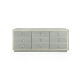 Parker Extra Large 9-Drawer - Slate Blue Shimmer