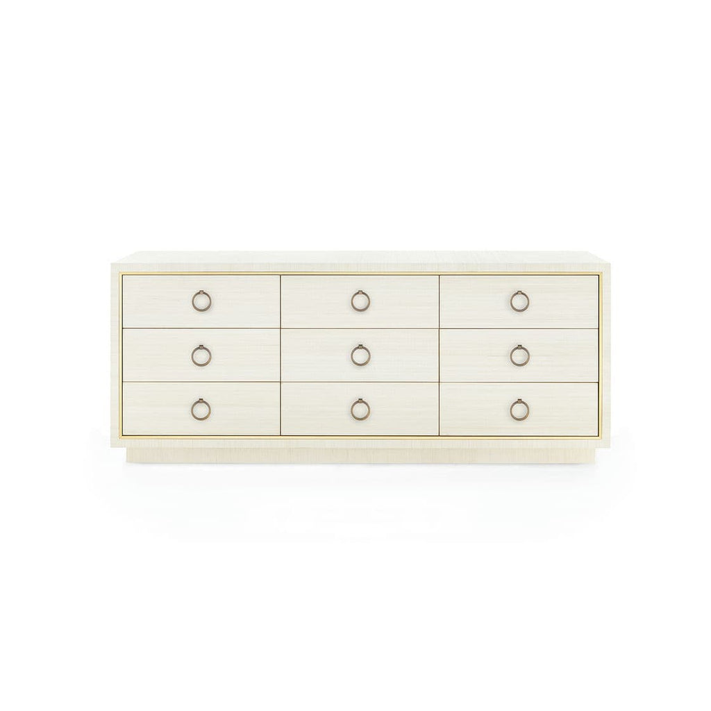 Parker Extra Large 9-Drawer - Light Natural Shimmer