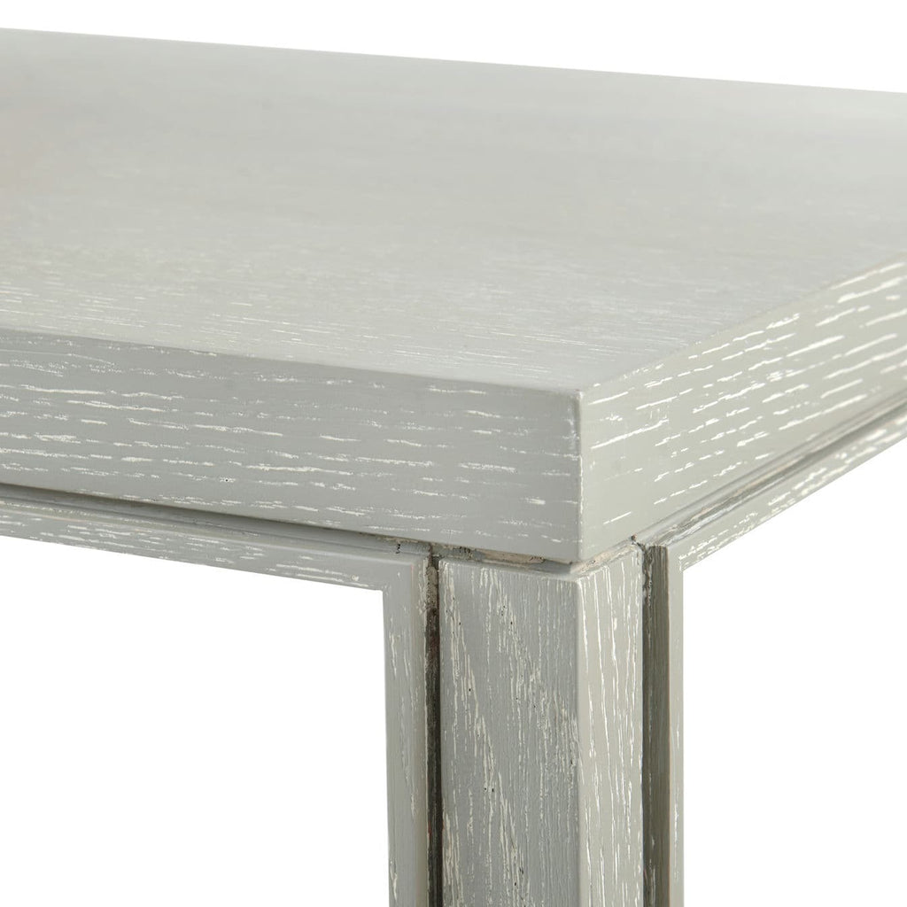 Paola 1-Drawer Side Table - Soft Gray