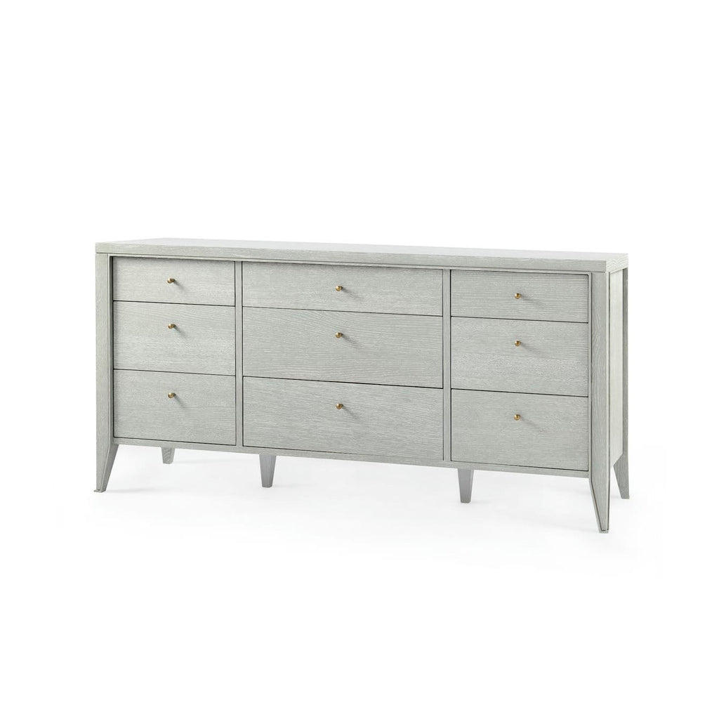 Paola Extra Large 9-Drawer - Soft Gray