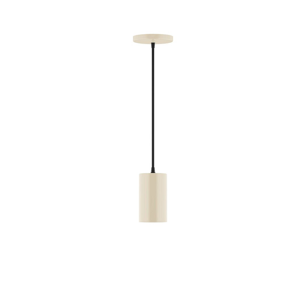 3.5" X 6" Axis Mini Cylinder Pendant, Cream - PEB425-16