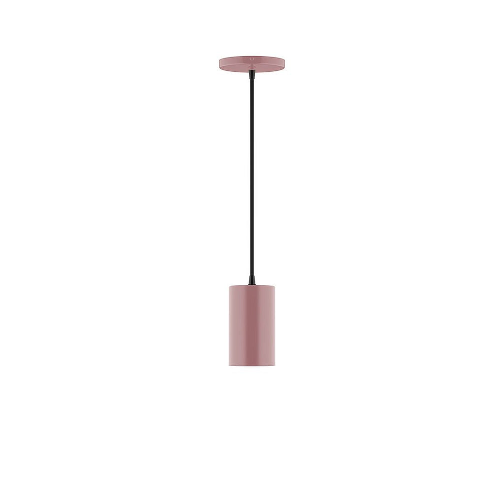 3.5" X 6" Axis Mini Cylinder Pendant, Mauve - PEB425-20