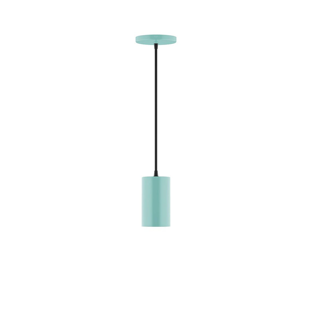 3.5" X 6" Axis Mini Cylinder Pendant, Sea Green - PEB425-48