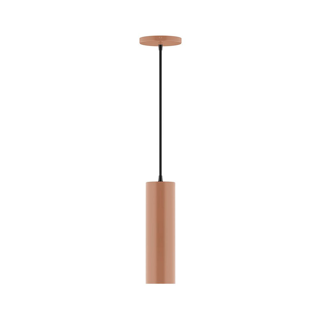 3.5" X 12" Axis Mini Cylinder Pendant, Terracotta - PEB426-19