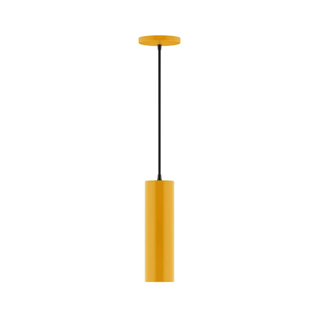 3.5" X 12" Axis Mini Cylinder Pendant, Bright Yellow - PEB426-21