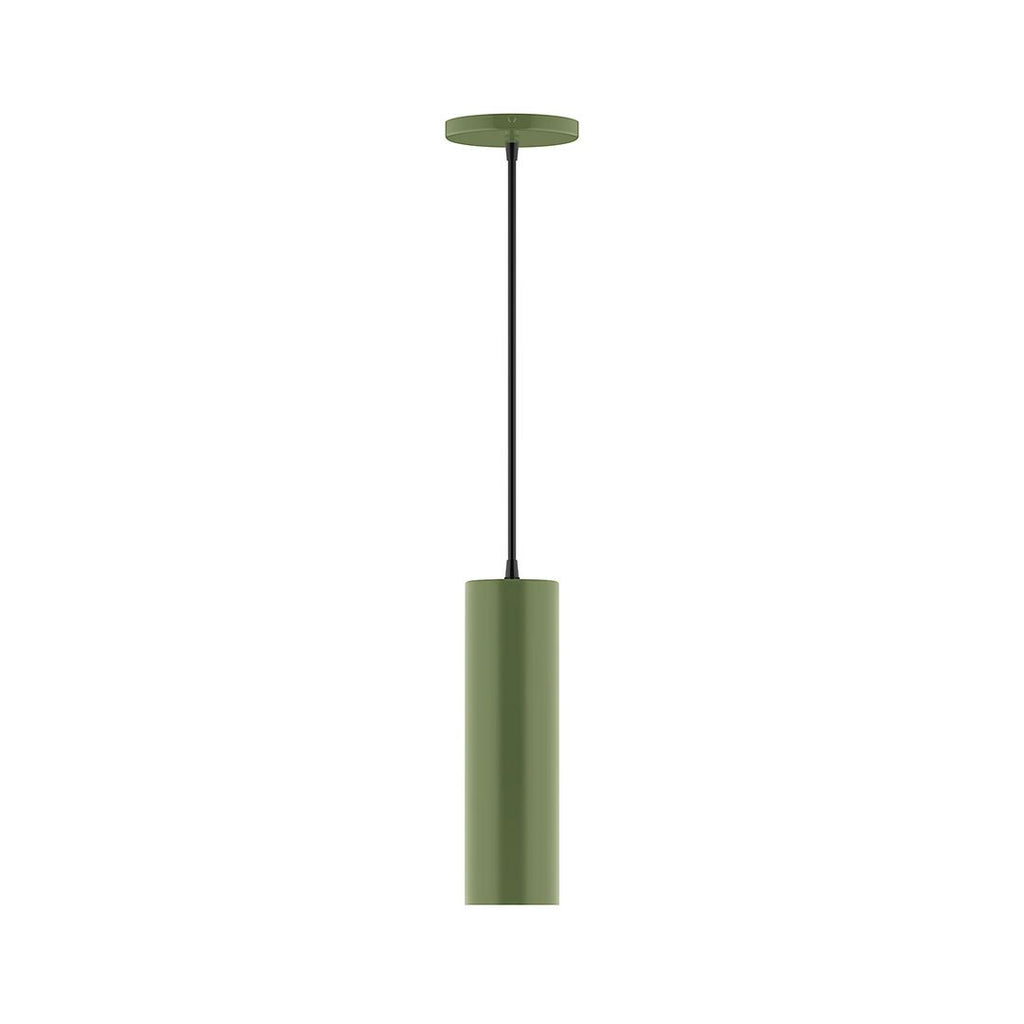 3.5" X 12" Axis Mini Cylinder Pendant, Fern Green - PEB426-22