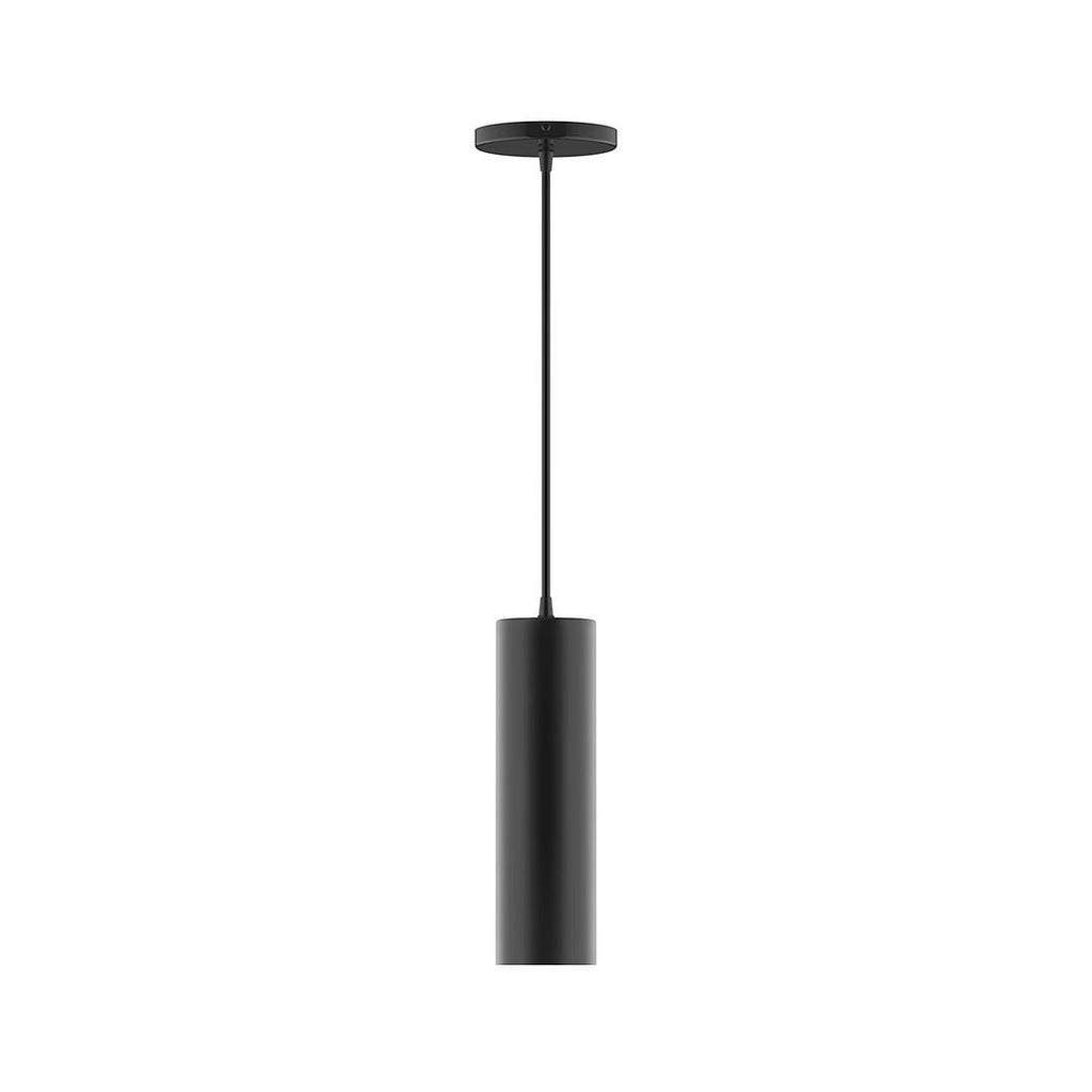 3.5" X 12" Axis Mini Cylinder Pendant, Black - PEB426-41