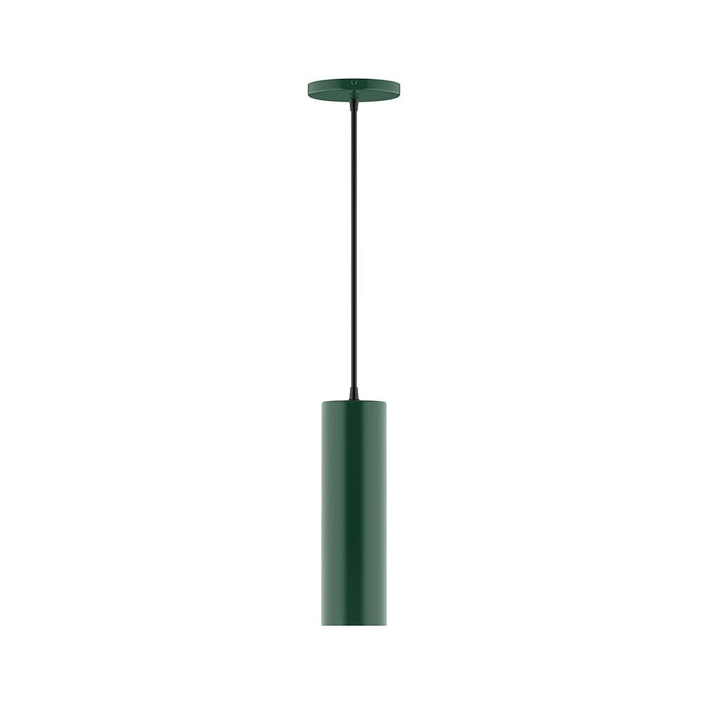 3.5" X 12" Axis Mini Cylinder Pendant, Forest Green - PEB426-42