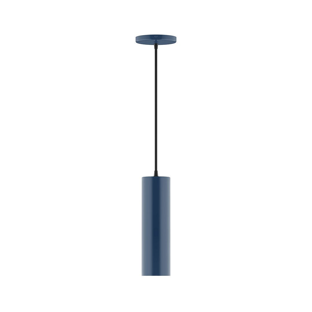 3.5" X 12" Axis Mini Cylinder Pendant, Navy - PEB426-50