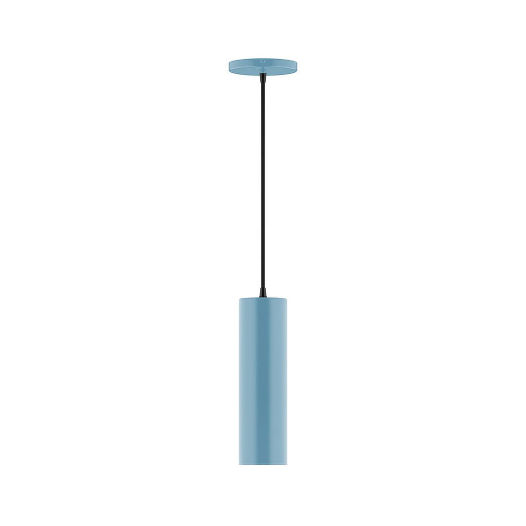 3.5" X 12" Axis Mini Cylinder Pendant, Light Blue - PEB426-54