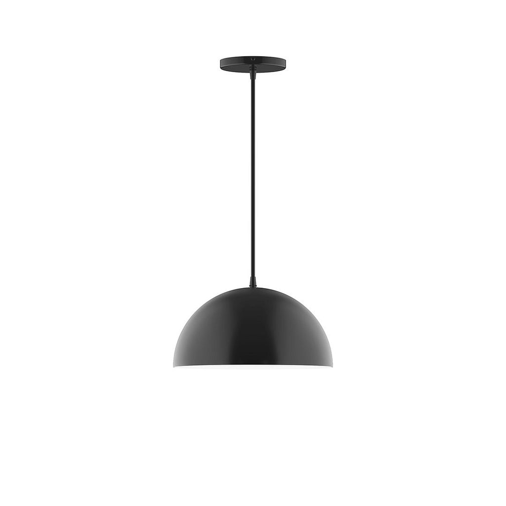 12" Axis Dome Pendant, Black - PEB432-41