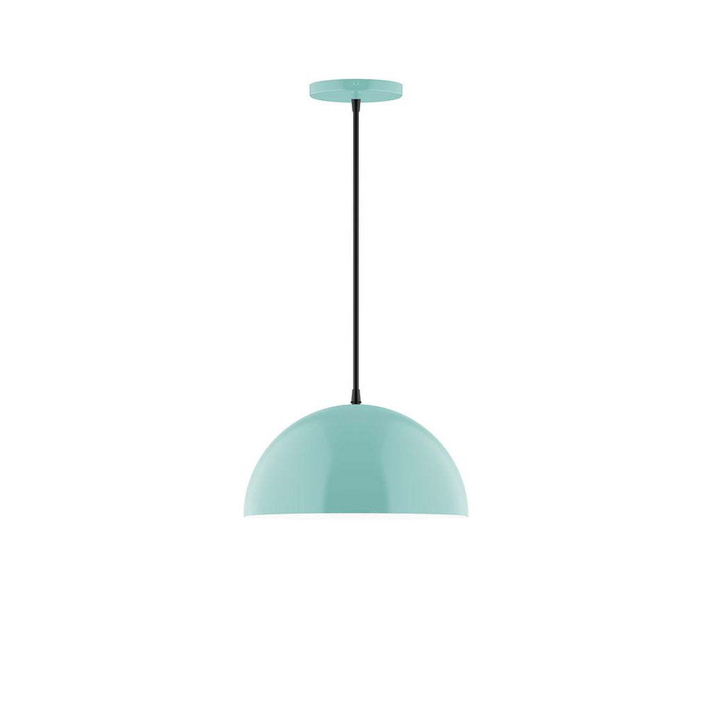 12" Axis Dome Pendant, Sea Green - PEB432-48