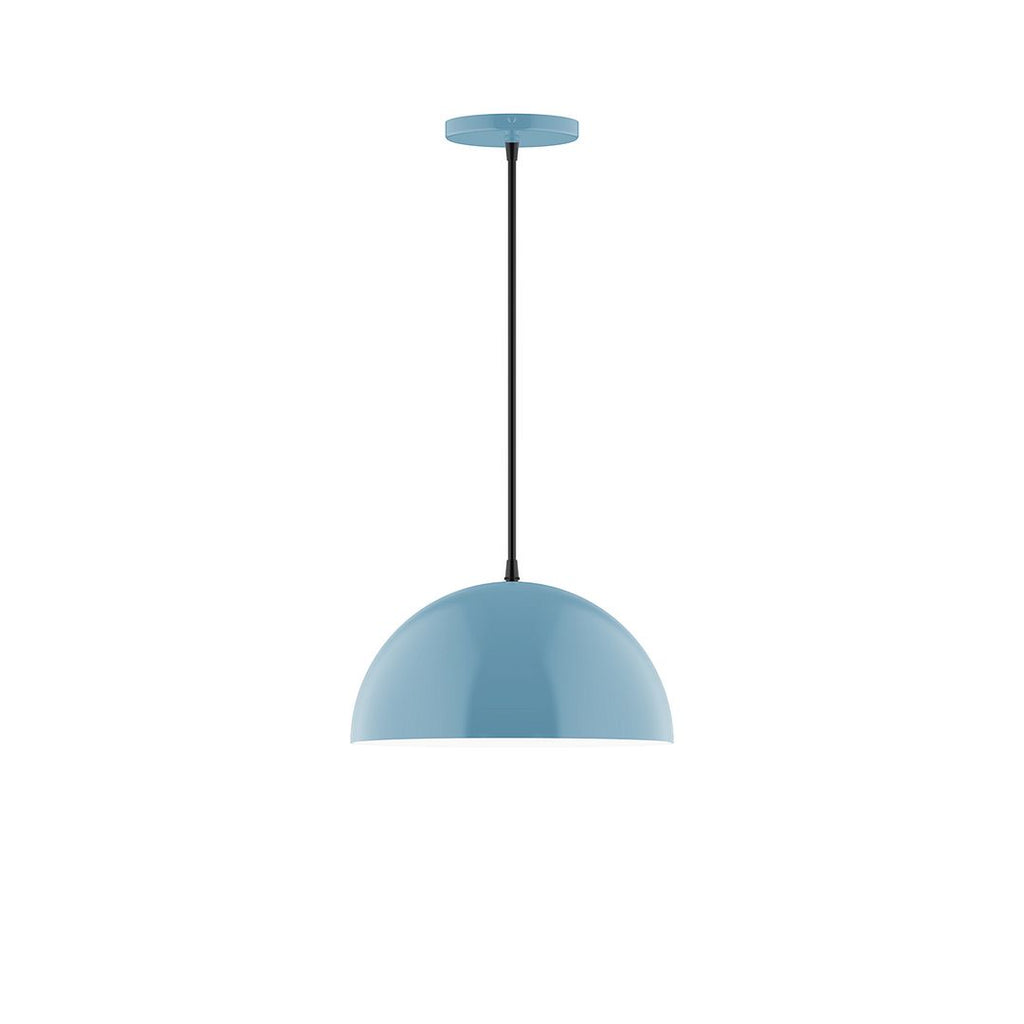 12" Axis Dome Pendant, Light Blue - PEB432-54