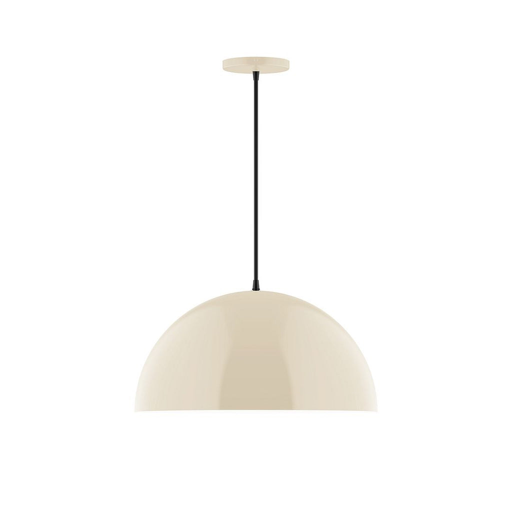 18" Axis Dome Pendant, Cream - PEB433-16