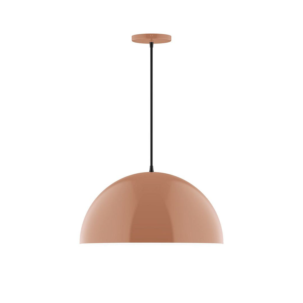 18" Axis Dome Pendant, Terracotta - PEB433-19