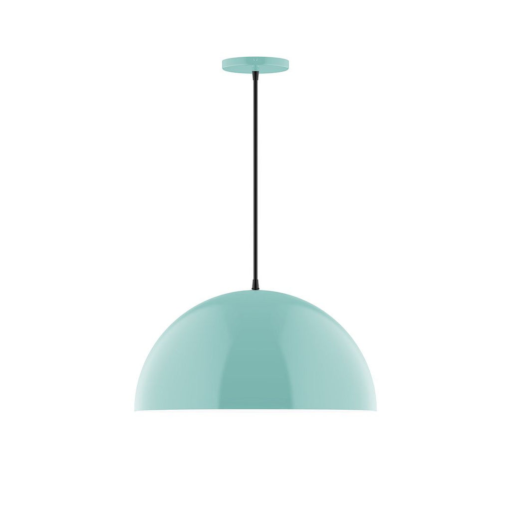 18" Axis Dome Pendant, Sea Green - PEB433-48