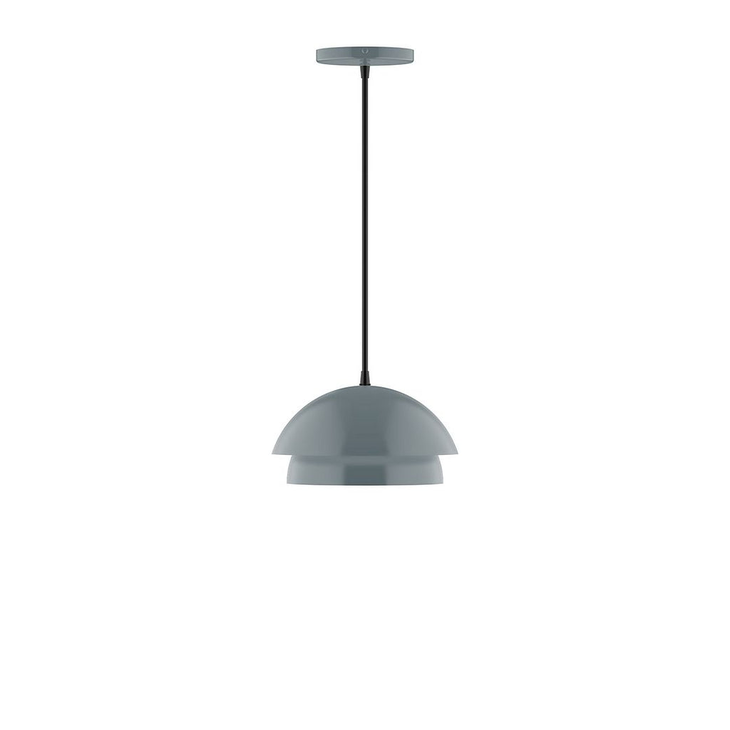 10" Nest Pendant, Slate Gray - PEBX445-40