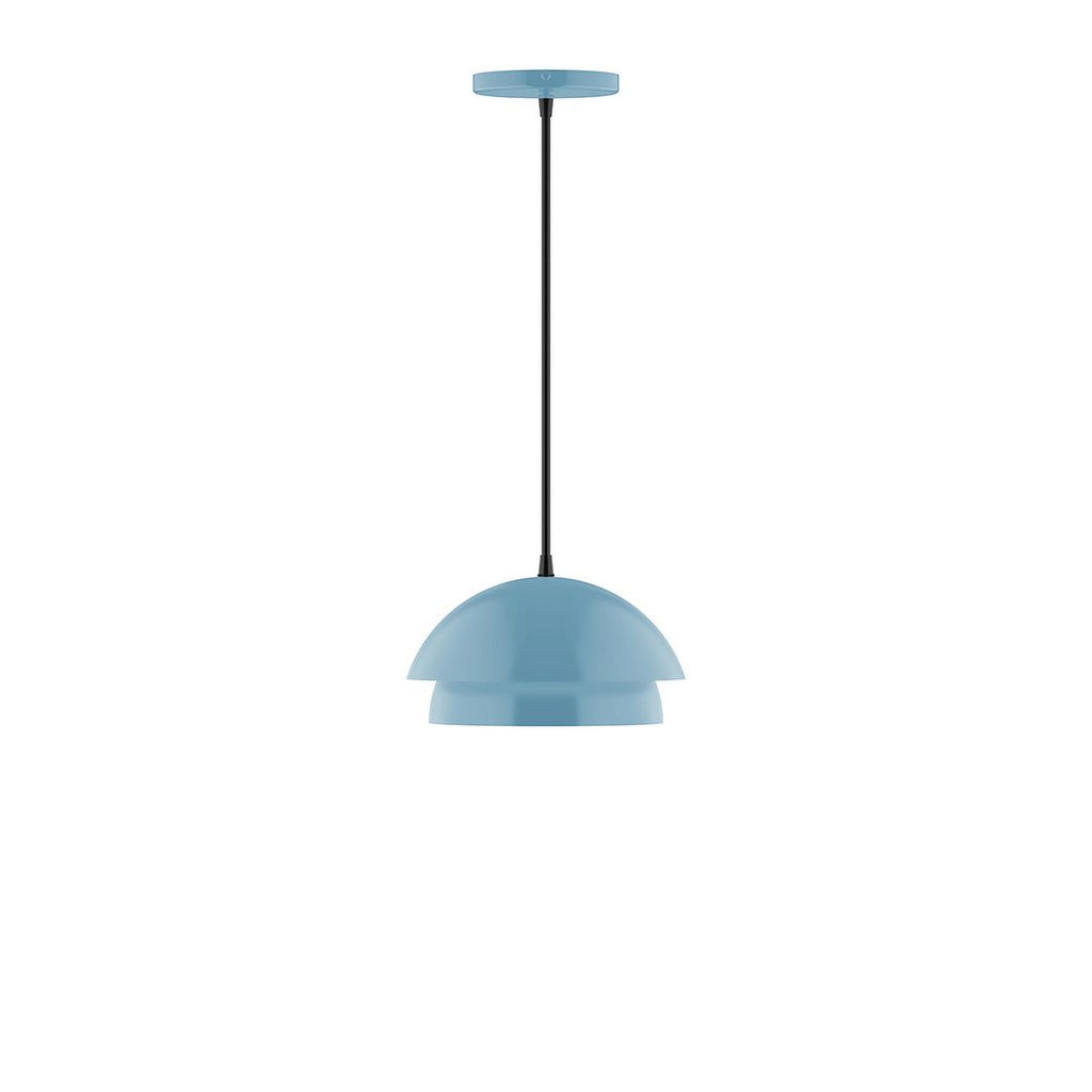 10" Nest Pendant, Light Blue - PEBX445-54