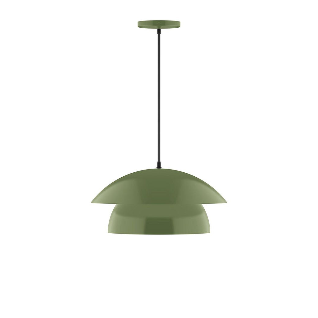 16" Nest Pendant, Fern Green - PEBX446-22