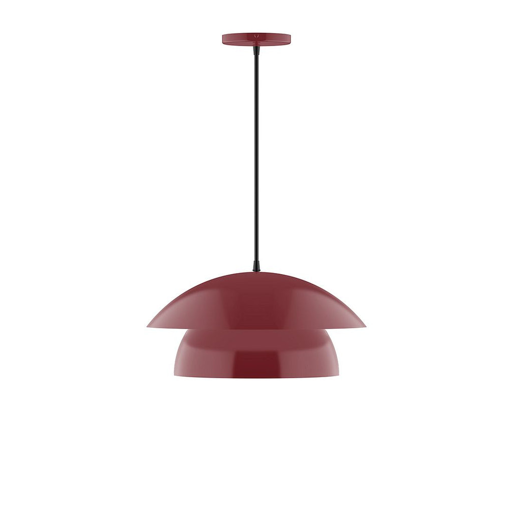 16" Nest Pendant, Barn Red - PEBX446-55