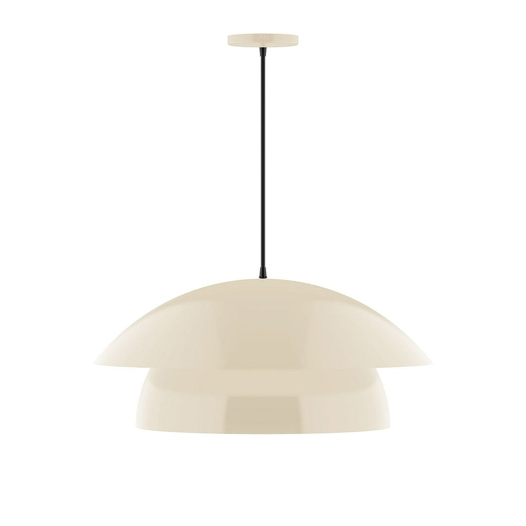 24" Nest Pendant, Cream - PEBX447-16