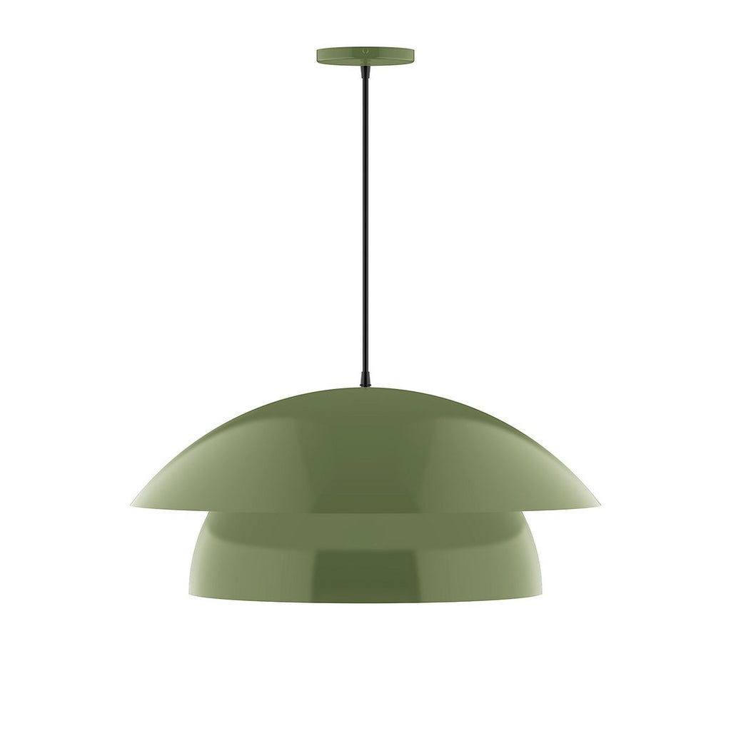 24" Nest Pendant, Fern Green - PEBX447-22