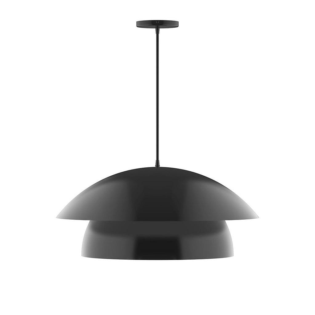 24" Nest Pendant, Black - PEBX447-41