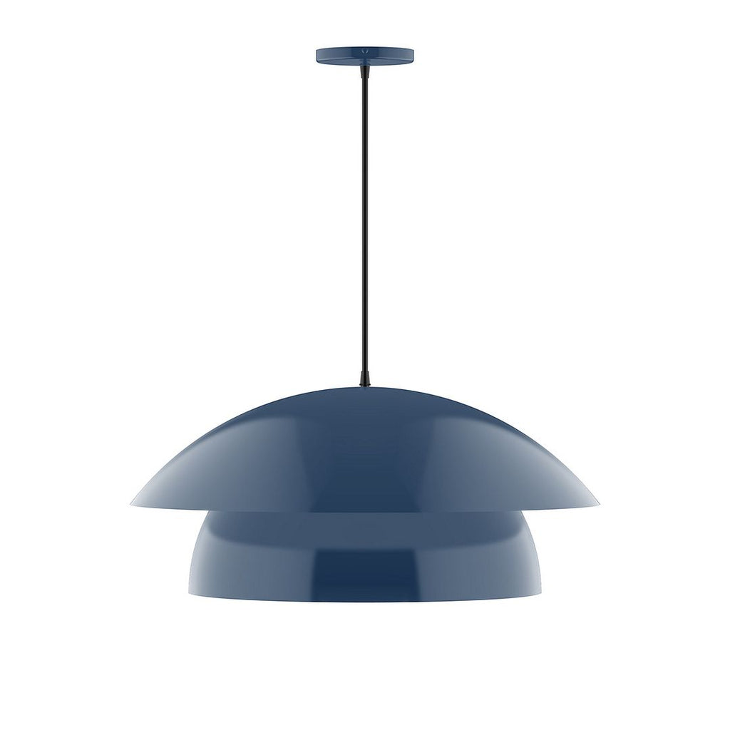 24" Nest Pendant, Navy - PEBX447-50