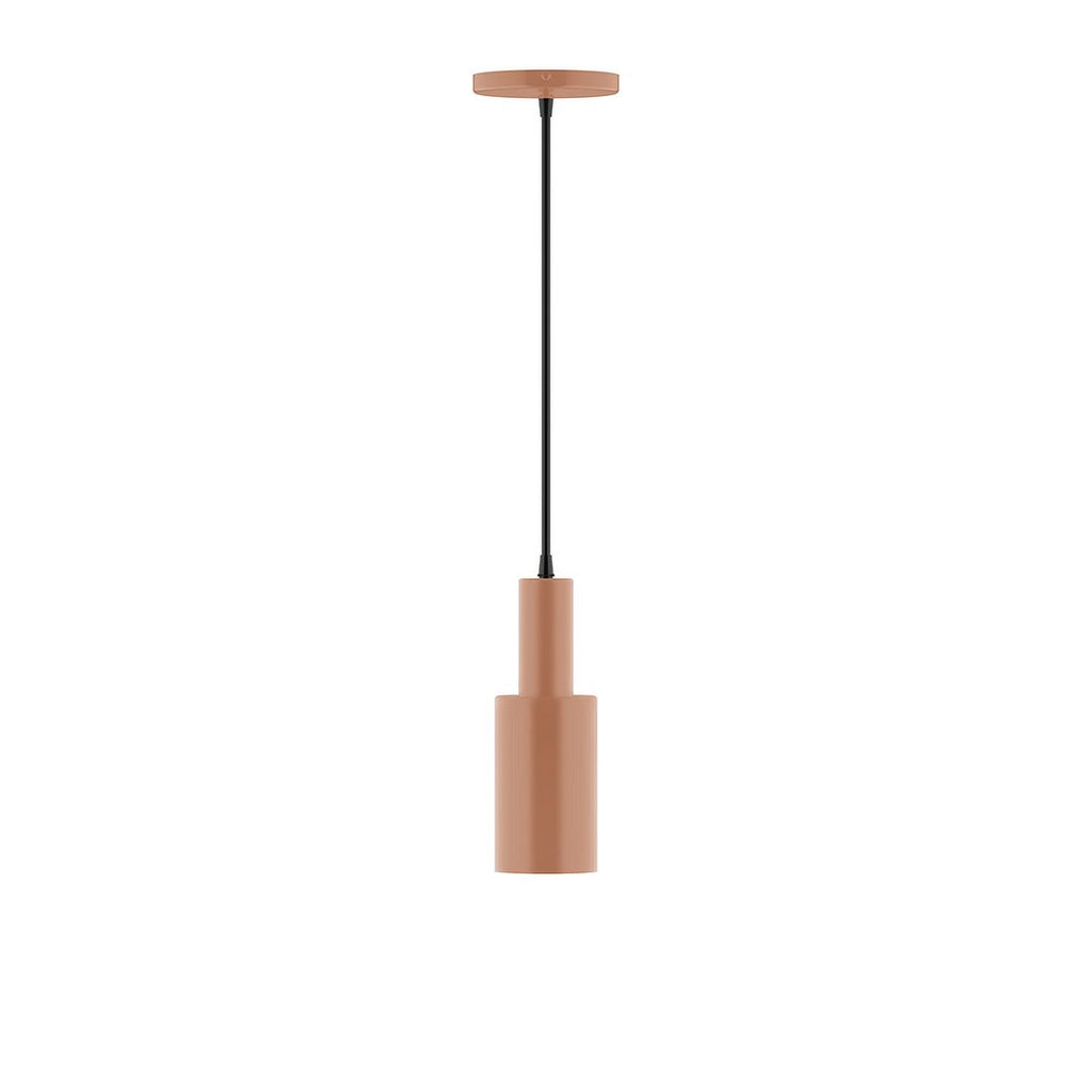 3.5" Stack Mini Cylinder Pendant, Terracotta - PEBX450-19