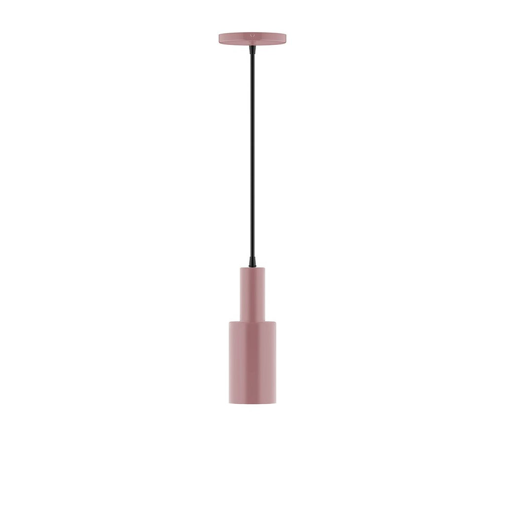 3.5" Stack Mini Cylinder Pendant, Mauve - PEBX450-20