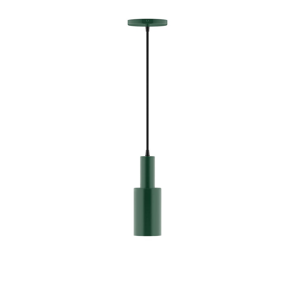 3.5" Stack Mini Cylinder Pendant, Forest Green - PEBX450-42