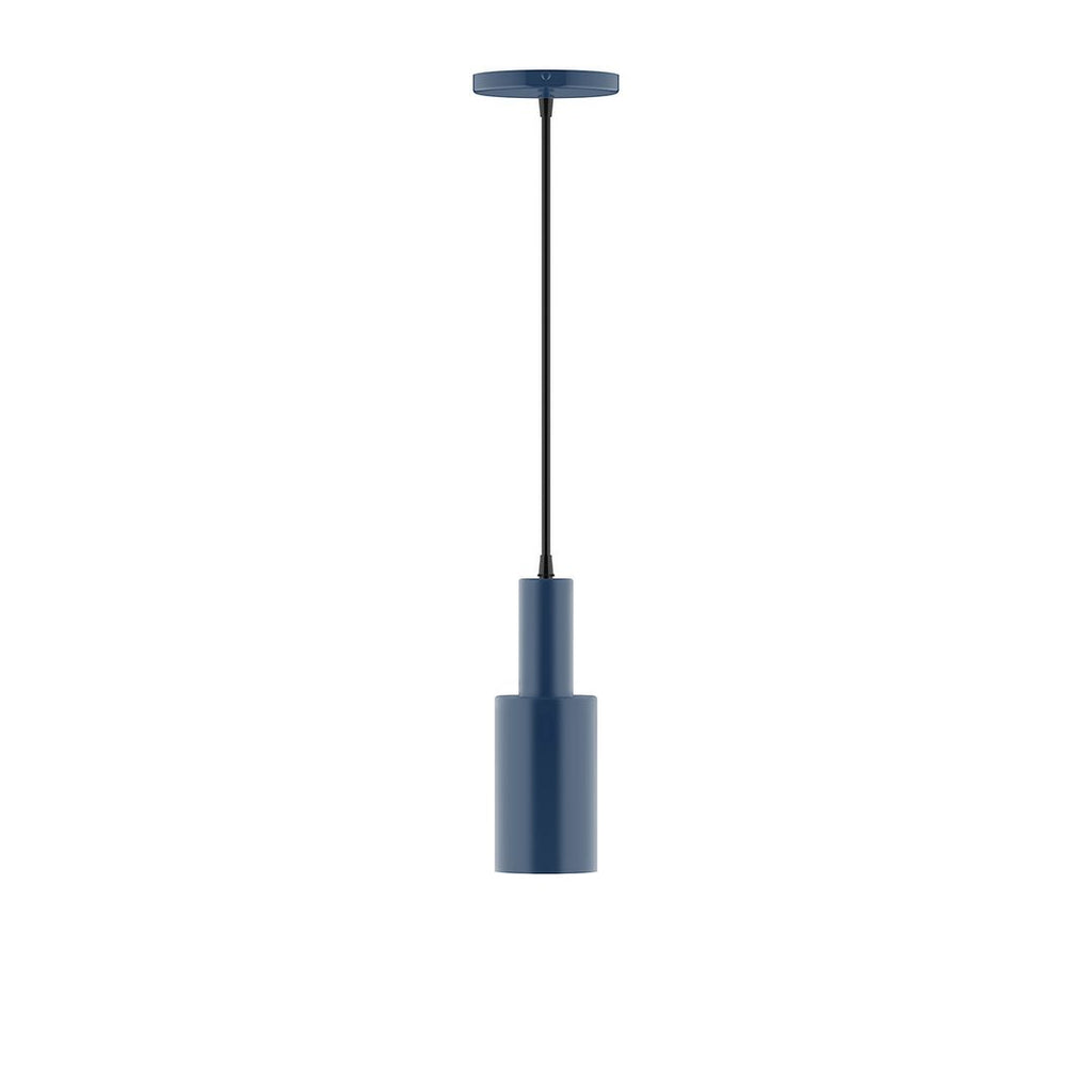 3.5" Stack Mini Cylinder Pendant, Navy - PEBX450-50