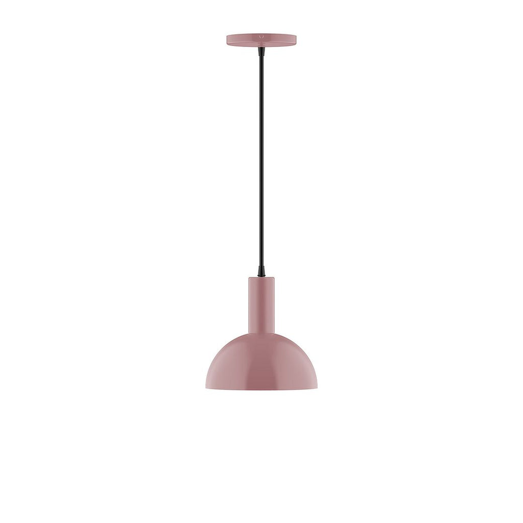 8" Stack Mini Dome Pendant, Mauve - PEBX456-20