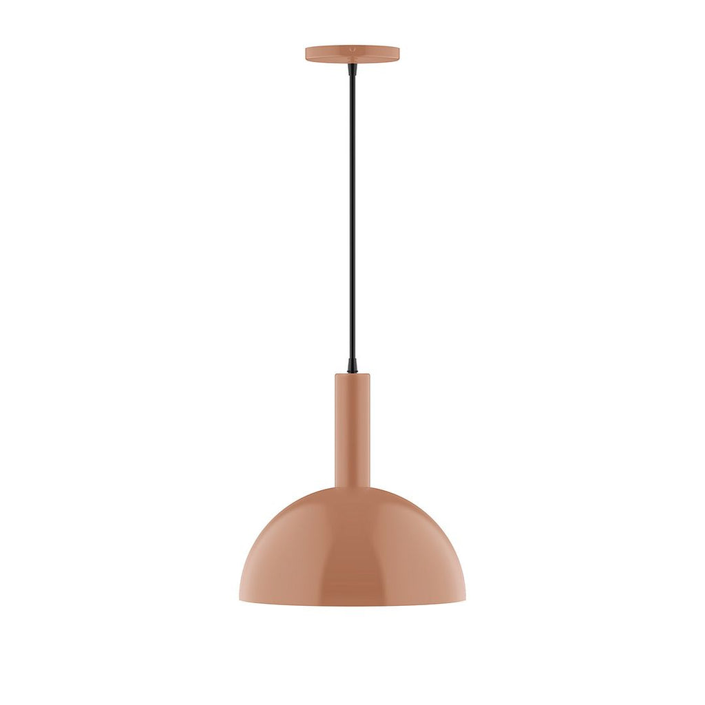 12" Stack Dome Pendant, Terracotta - PEBX471-19