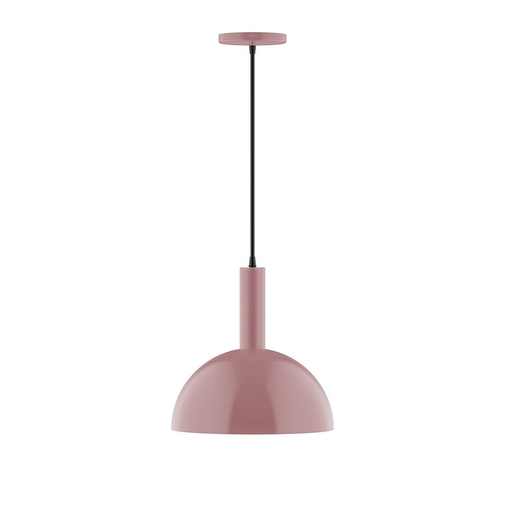 12" Stack Dome Pendant, Mauve - PEBX471-20