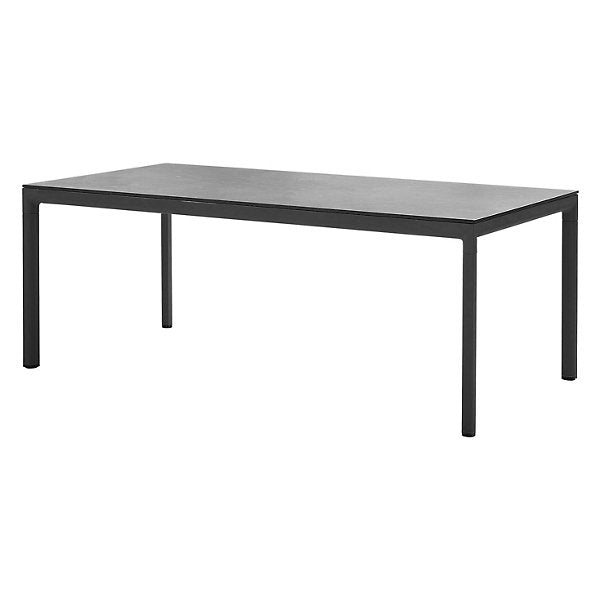 Drop Outdoor Dining Table, Lava Grey, Lava Grey