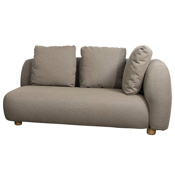 Capture Corner Sofa With Chaise Lounge, Taupe