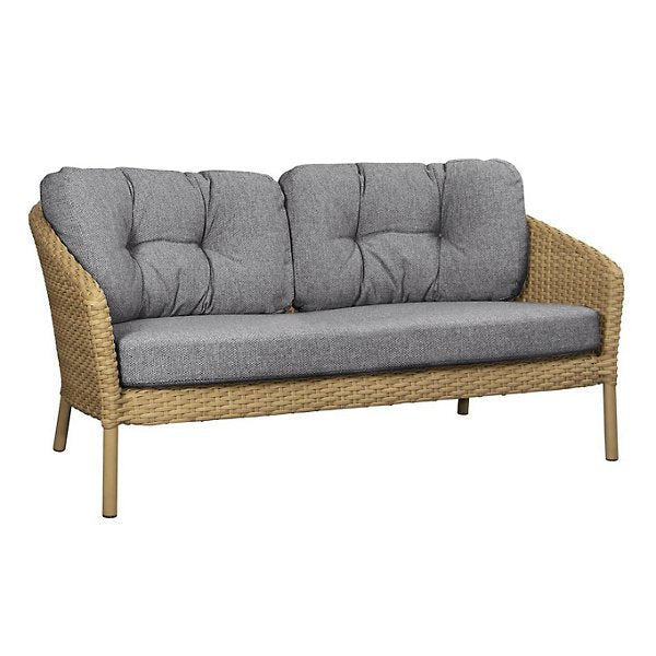 Ocean 2 Seater Outdoor Sofa, Natural