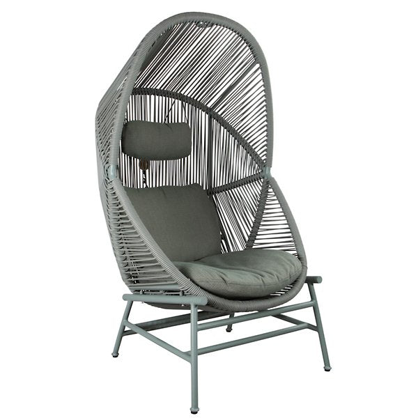 Hive Outdoor Large Lounge Chair, Dusty Green