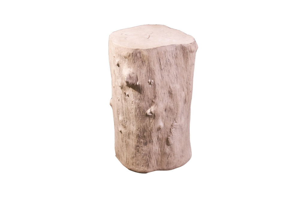 Log Stool, Roman Stone, SM