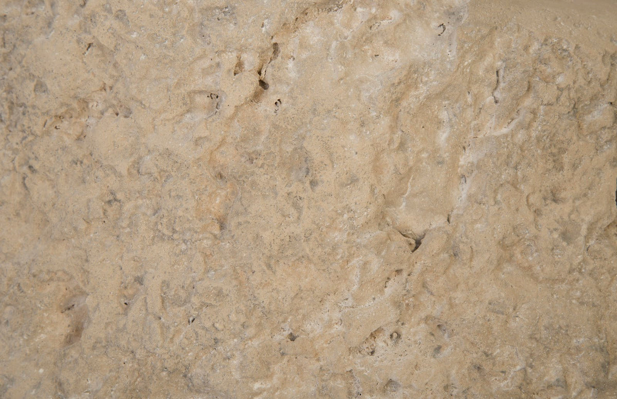 Colossal Cast Stone Sculpture, Double Hole, Roman Stone