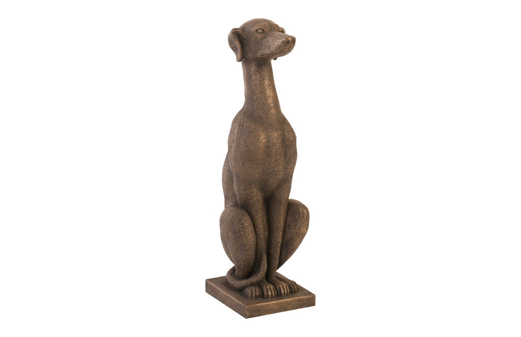 Greyhound, Resin, Bronze Finish