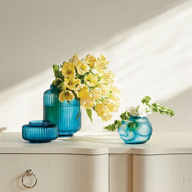 Planeta Small Vase - Ocean Blue