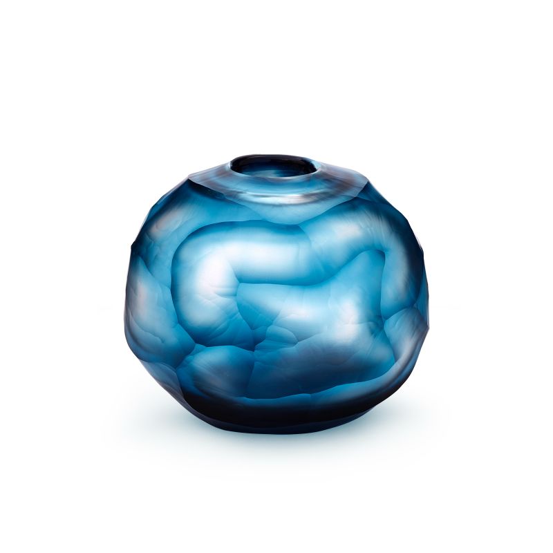 Planeta Small Vase - Ocean Blue