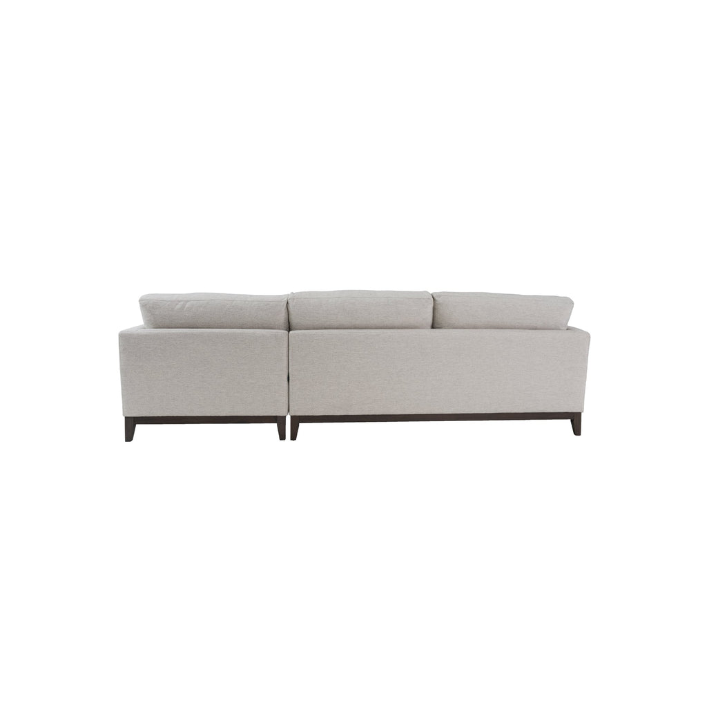 Oxford Right Sectional Sofa - Travertine Cream