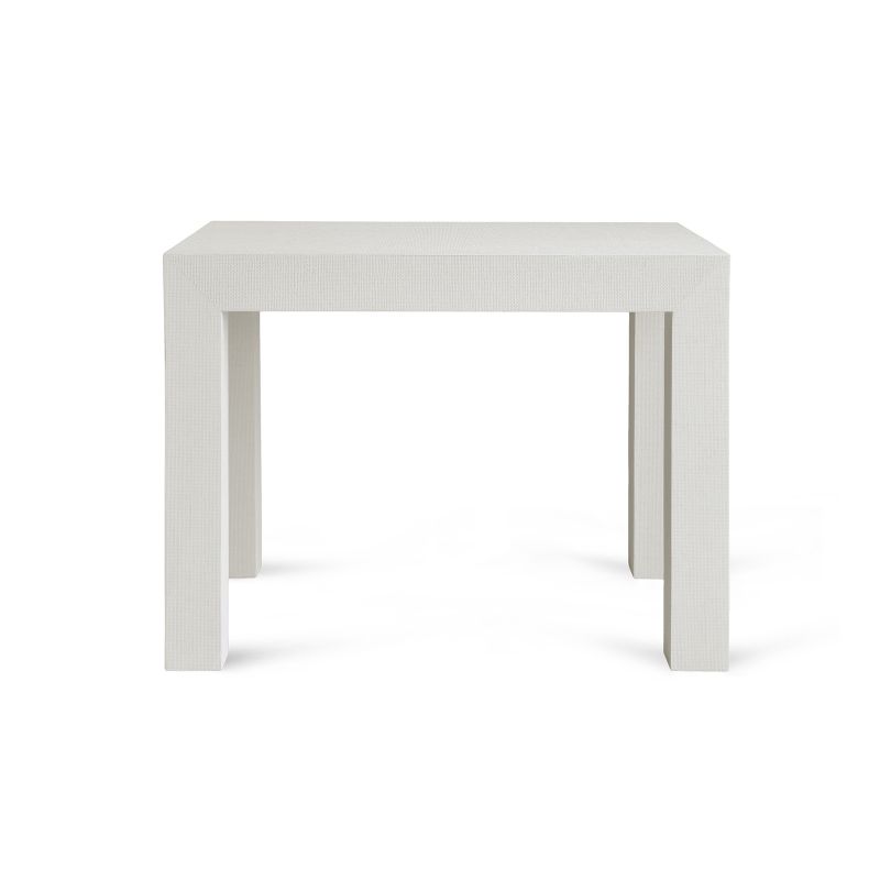Parsons Side Table - Chiffon White
