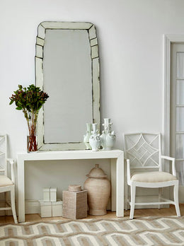 Parsons Console Table - Chiffon White